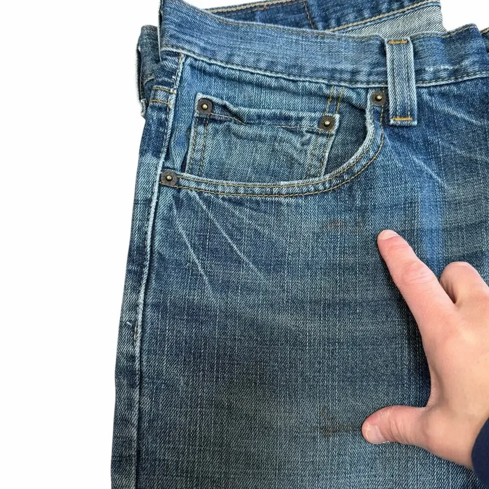 Levis 550 Relaxed Fit Straight Leg Jeans Sz 32x32